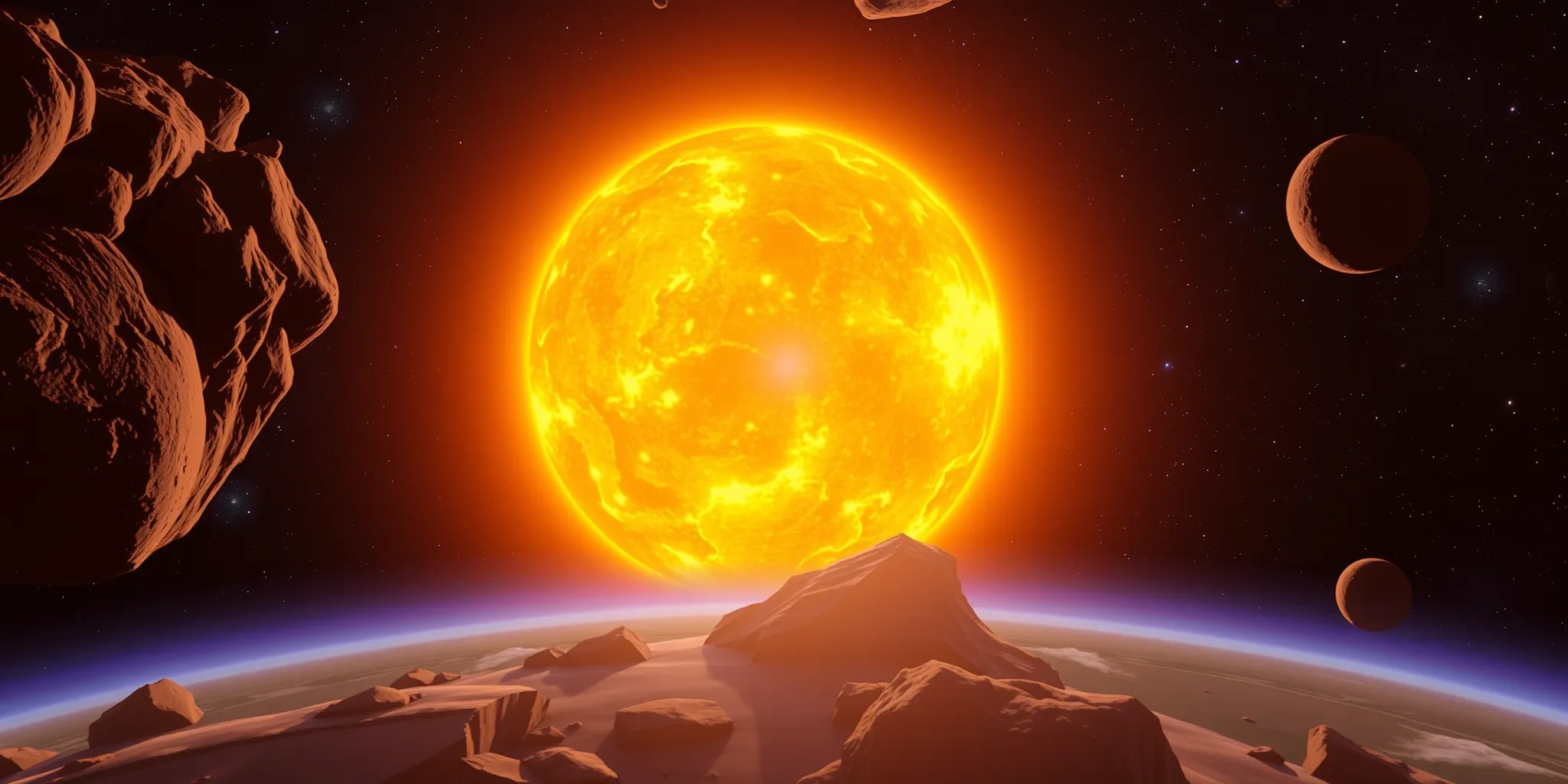 Sun Power Game Interface
